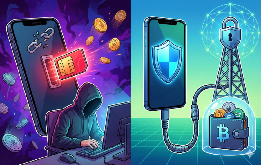 Secure Cellphone Services for Crypto