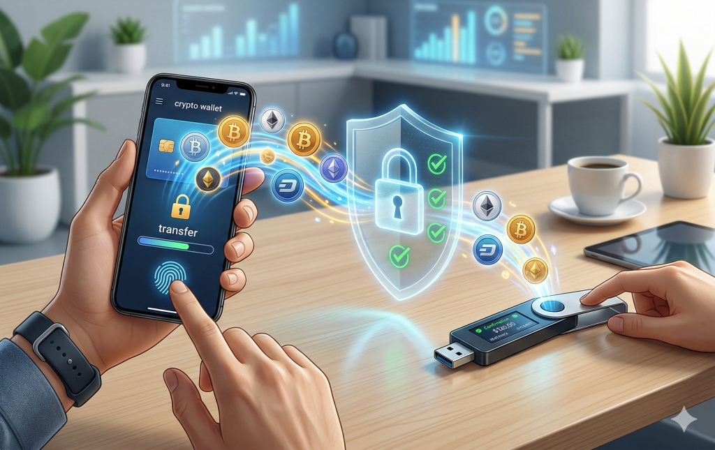 How to Transfer Crypto Between Crypto Wallets in 2026 Without Losing Your Funds 2 crypto wallets