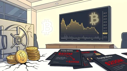 Trump Media moves another $205 million in bitcoin as losses on crypto bet swell to $455 million