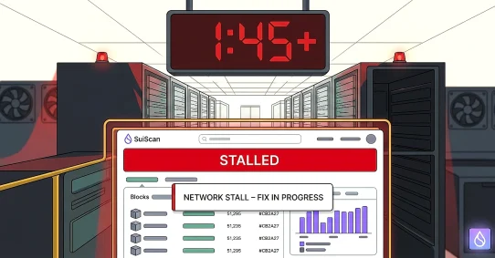 Sui blockchain experiences second ‘stall’ in five months