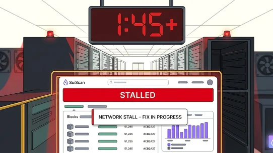 Sui blockchain experiences second ‘stall’ in five months