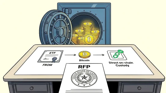 Texas Bitcoin reserve plans shift from ETF to direct BTC custody