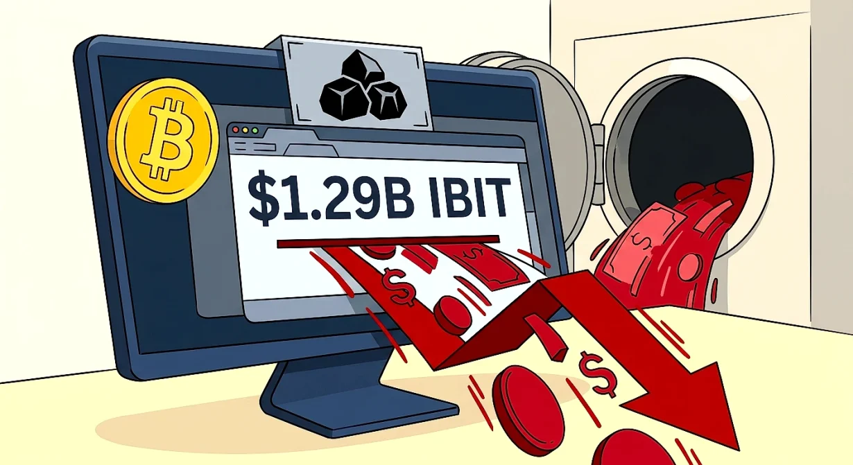 Whale alert: Someone dumped $1.29 billion of BlackRock's bitcoin ETF in a dark pool trade