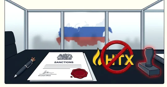 UK sanctions HTX over support of Russia in broad sweep over crypto exchanges