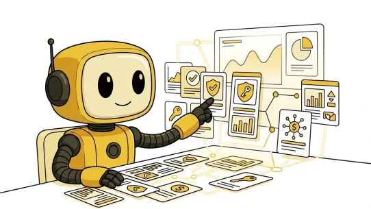 TMAI mascot evaluating safe U.S. crypto exchange options, security checks, fees, funding rails, and research workflow.
