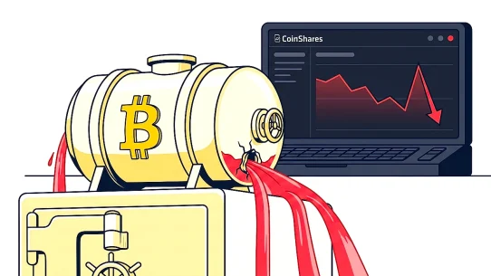 Bitcoin ETPs post largest 2026 outflow as crypto funds bleed $1.67B