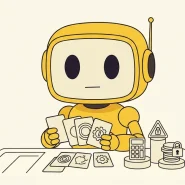 Consistent Token Metrics TMAI mascot illustration for Crypto Casino Bonuses