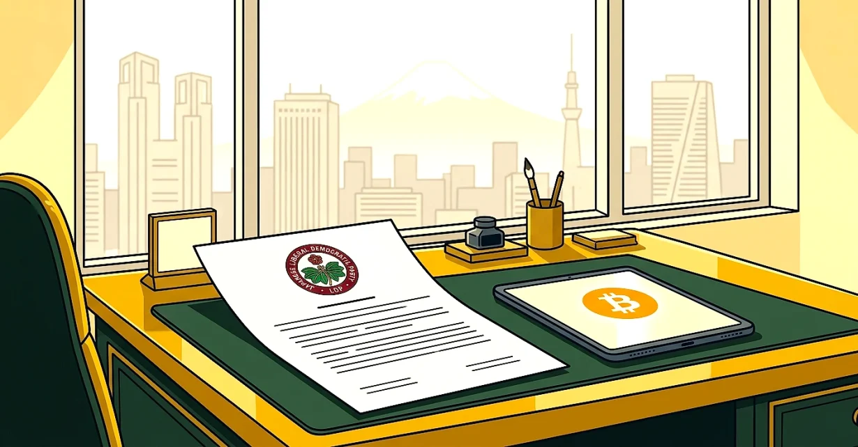 Japan's ruling party supports crypto ETF trading, yen-based stablecoins