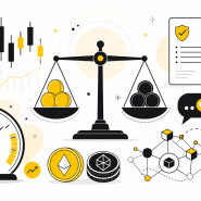 Illustration of cryptocurrency price drivers including supply, demand, liquidity, regulation, sentiment, and on-chain activity.
