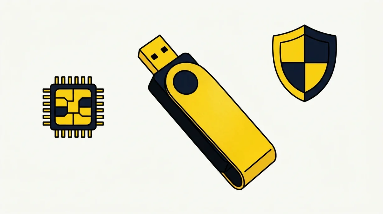 Ledger Review 2026: Security, Ledger Live, Supported Coins, and Best Fit — topic-specific editorial illustration