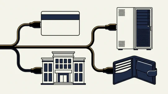 Crypto Ramp and Exchange API Selector — topic-specific editorial illustration